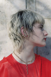 Ear cuff dorado S