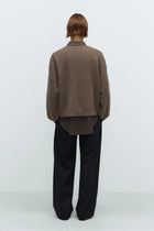 Chaqueta merino wool cardigan