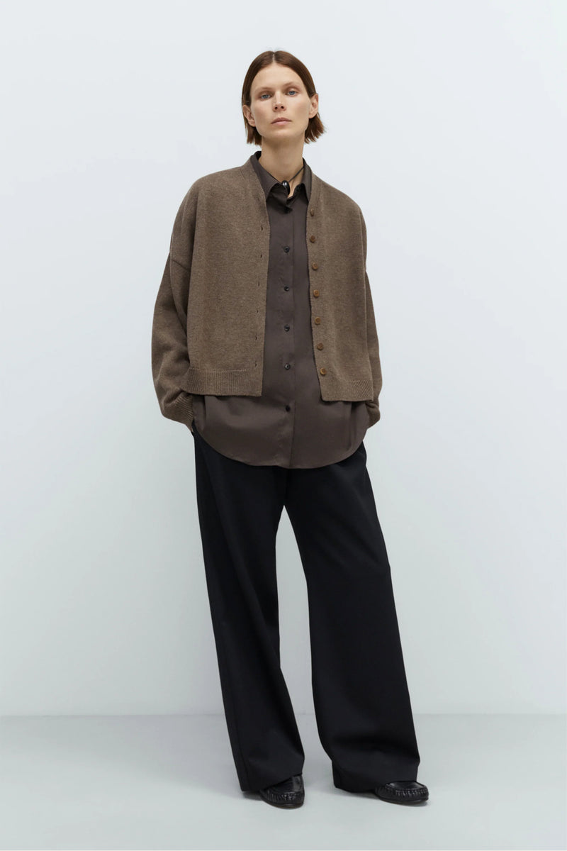 Chaqueta merino wool cardigan