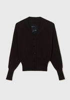 Cardigan merino & cashmere marrón