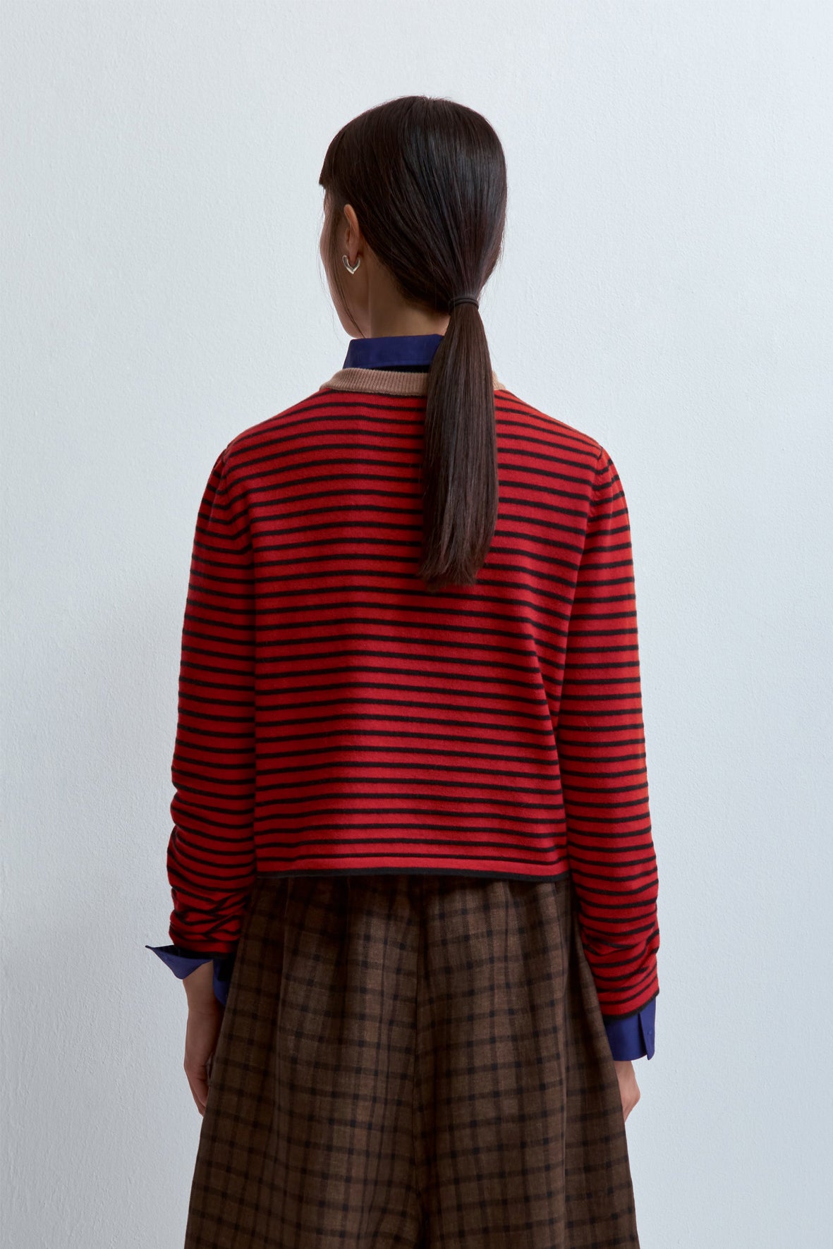 Long sleeve striped jersey