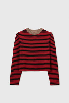 Long sleeve striped jersey