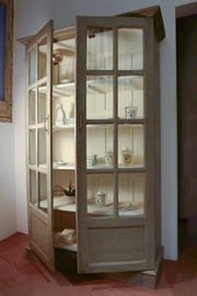Vintage teak display cabinet