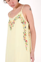 Vestido floritas en pico