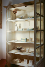 Vintage teak display cabinet