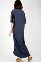 Vestido largo pico