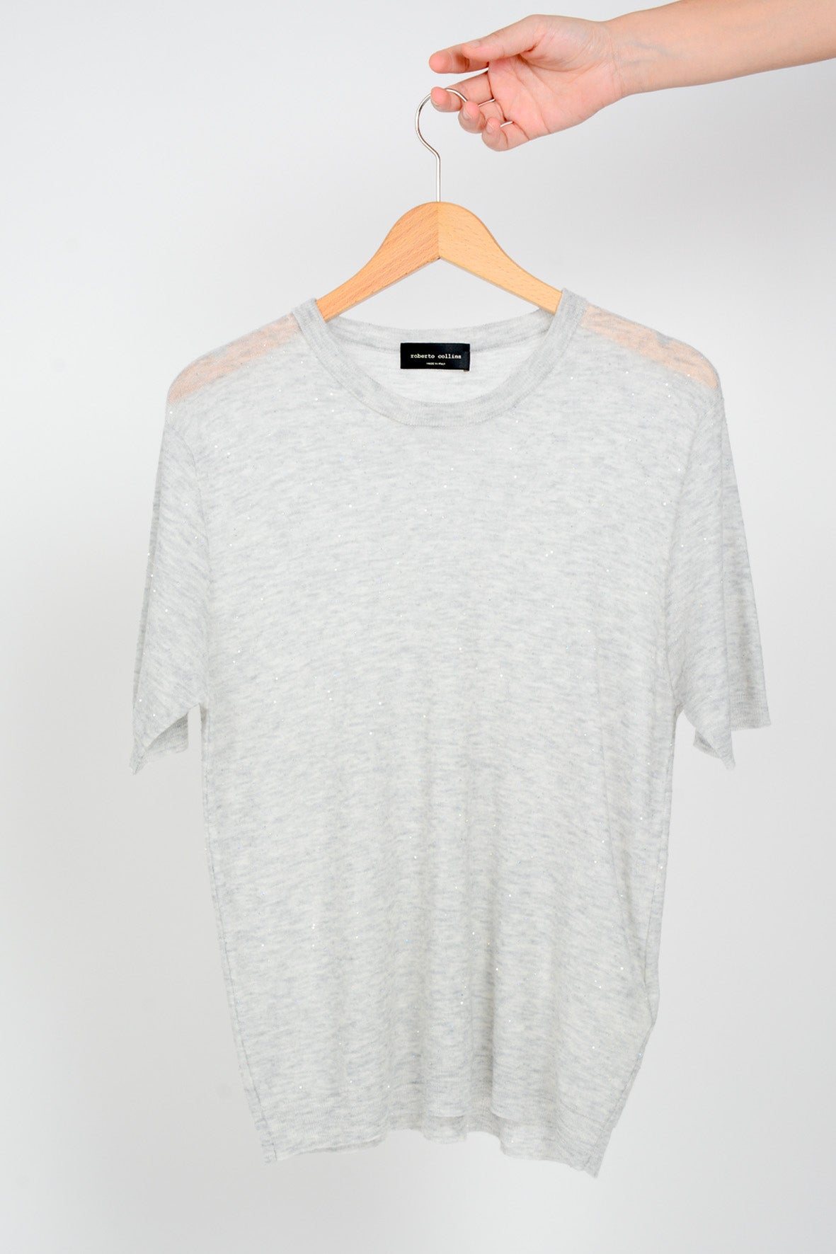 Top merino extrafino micropailletes