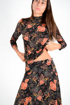 Falda punto jersey estampado