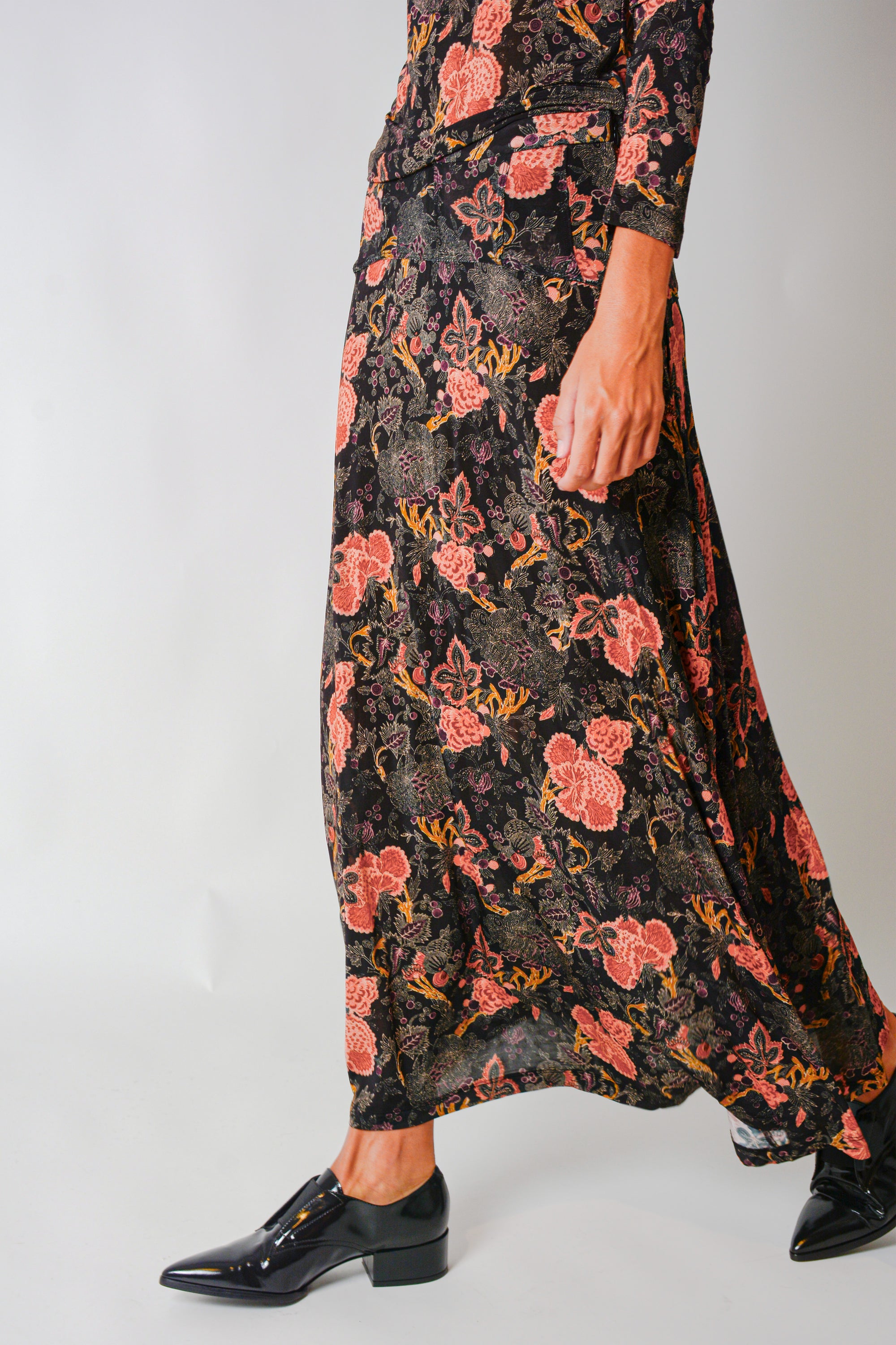 Falda punto jersey estampado