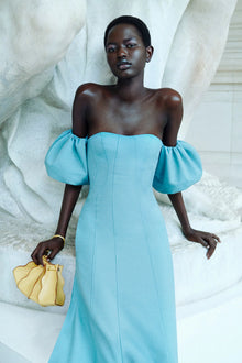 Vestido twill gabardine