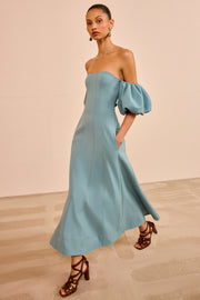 Vestido twill gabardine
