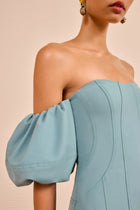 Vestido twill gabardine