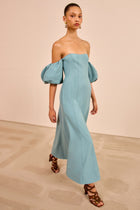 Vestido twill gabardine