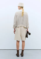 Polo organico cotton striped