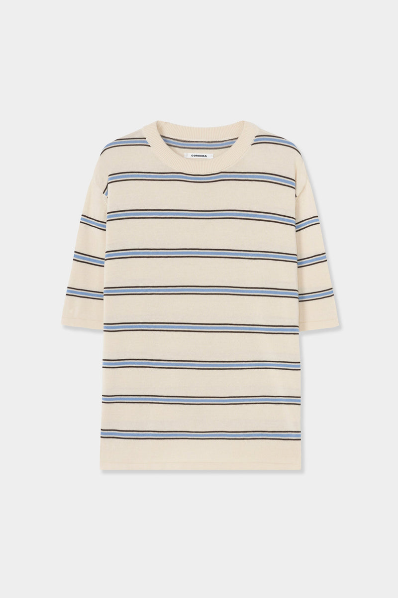 Camiseta organic cotton striped