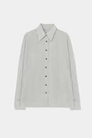 Camisa Pinstriped oversized