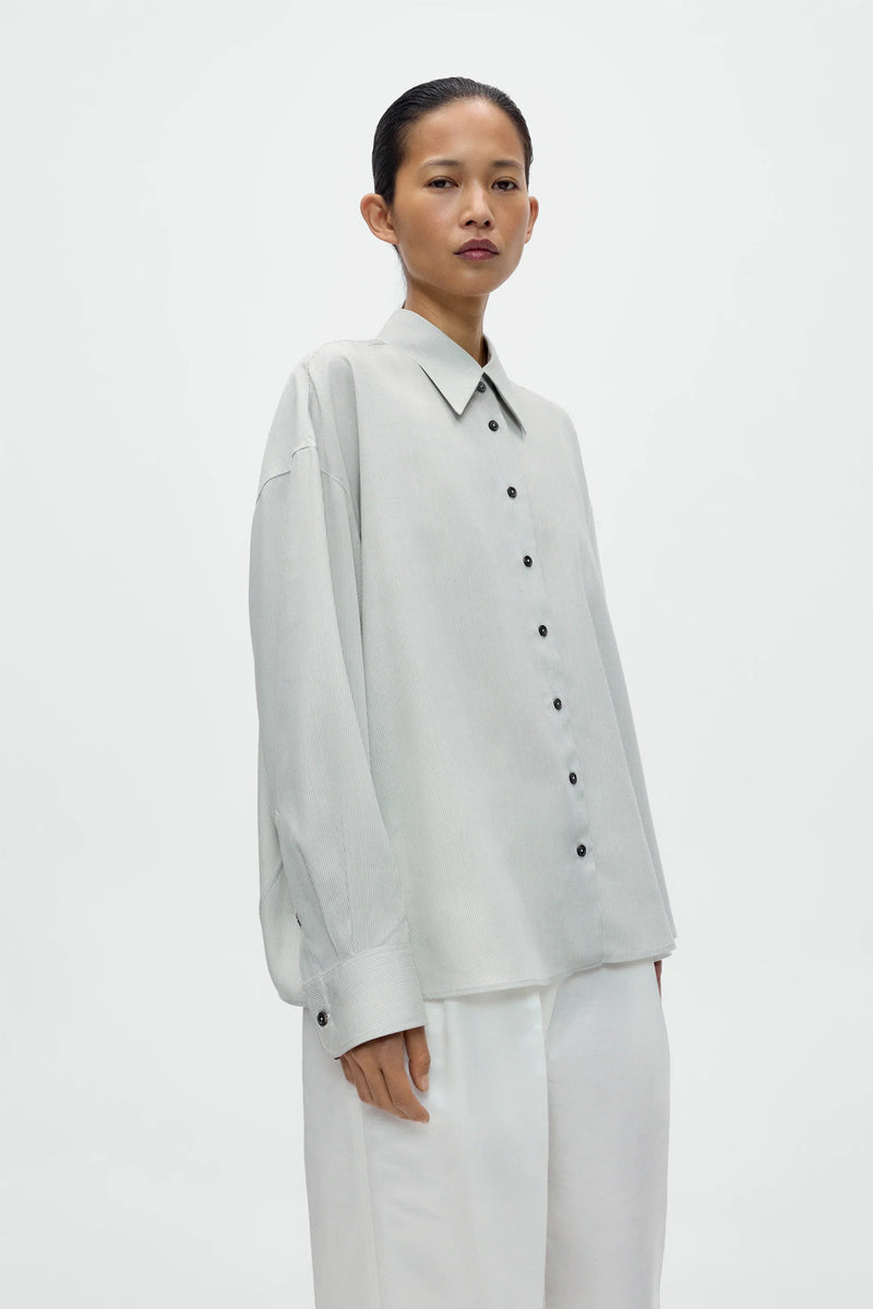 Camisa Pintriped oversized
