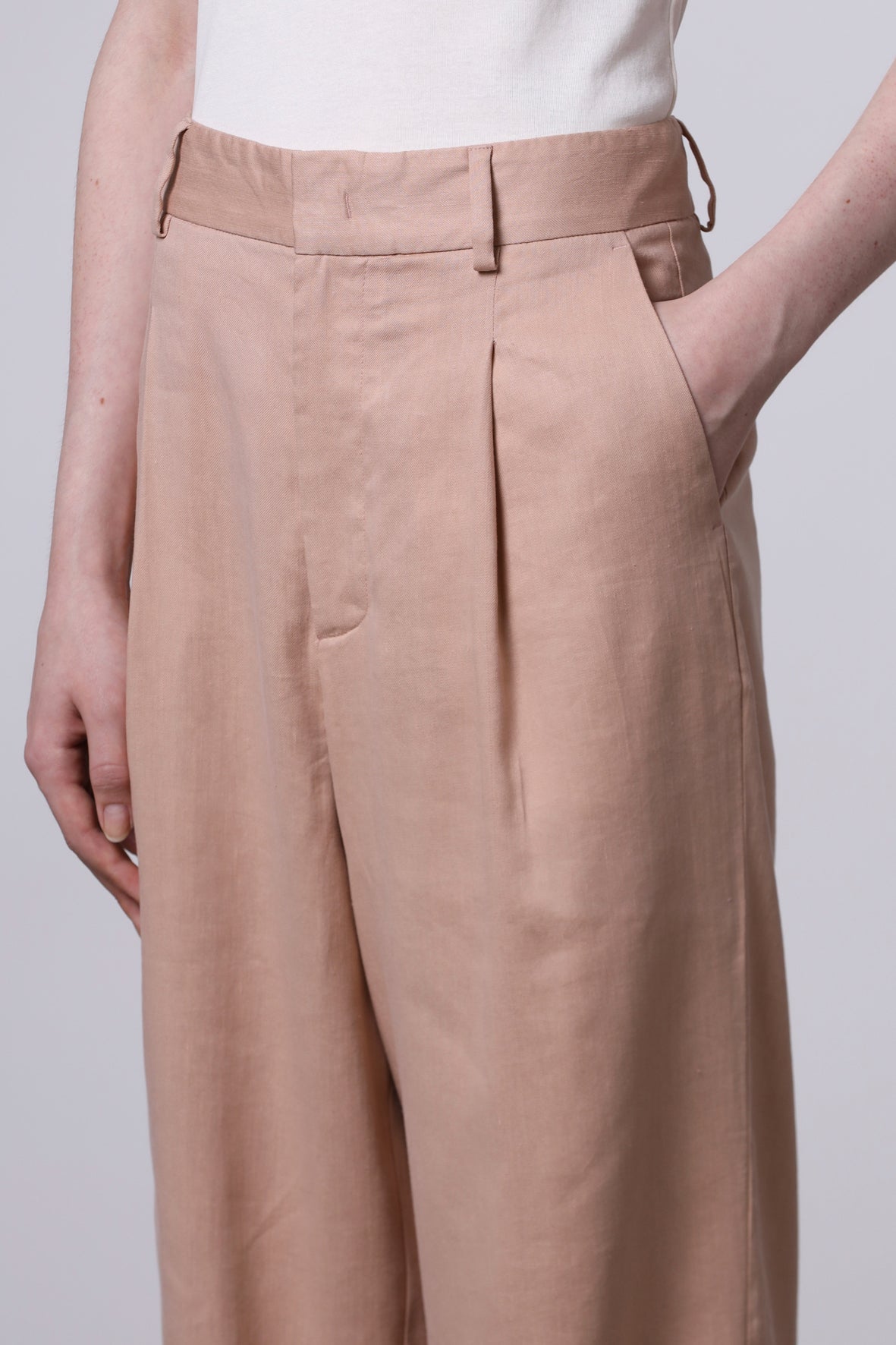 Pantalón pinzas masculino