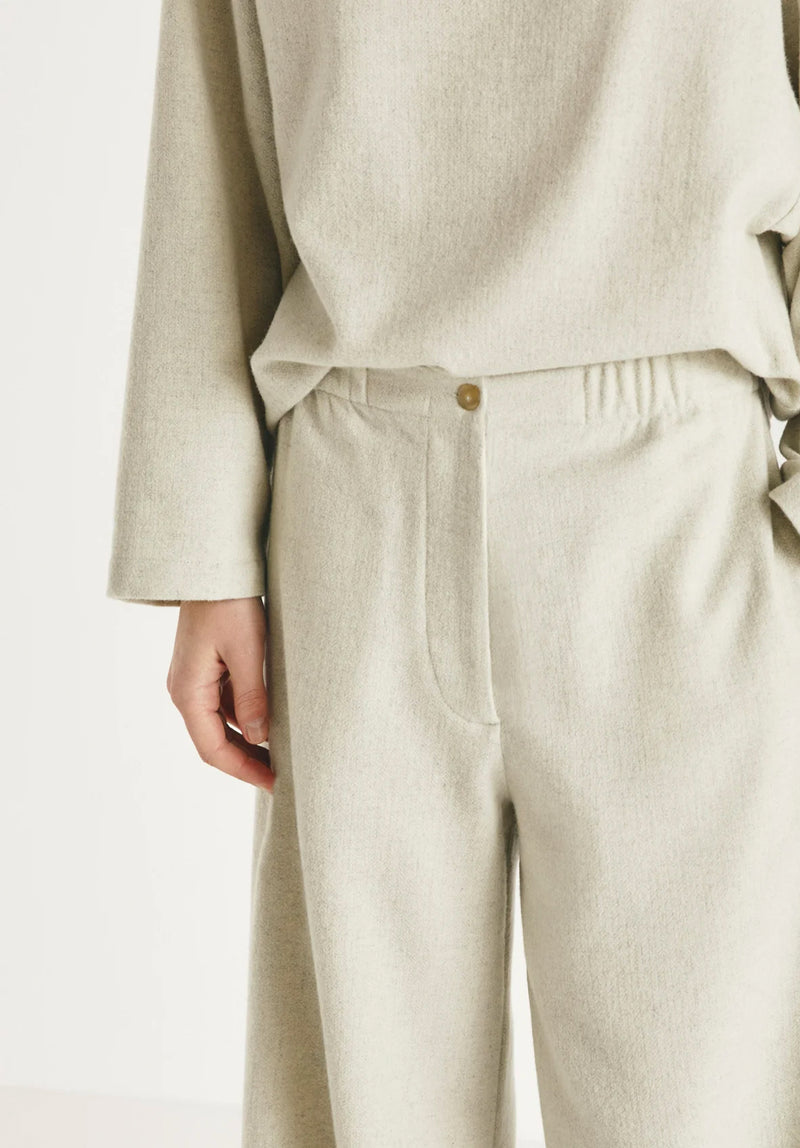 Pantalón recto goma