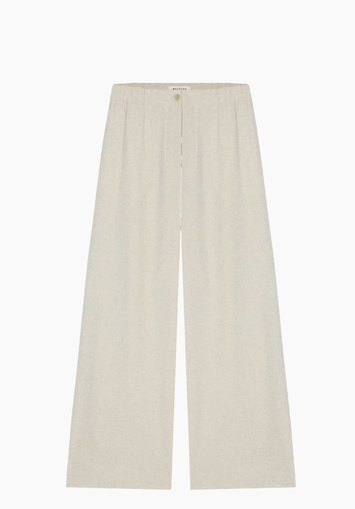 Pantalón recto goma