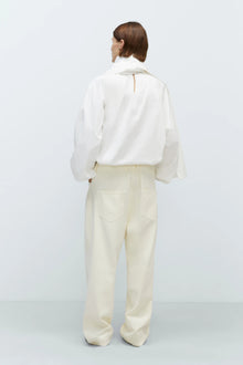 Pantalón cotton straight pants