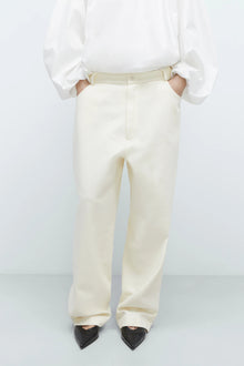 Pantalón cotton straight pants