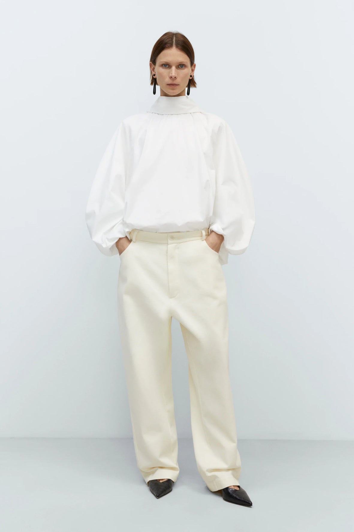 Pantalón cotton straight pants