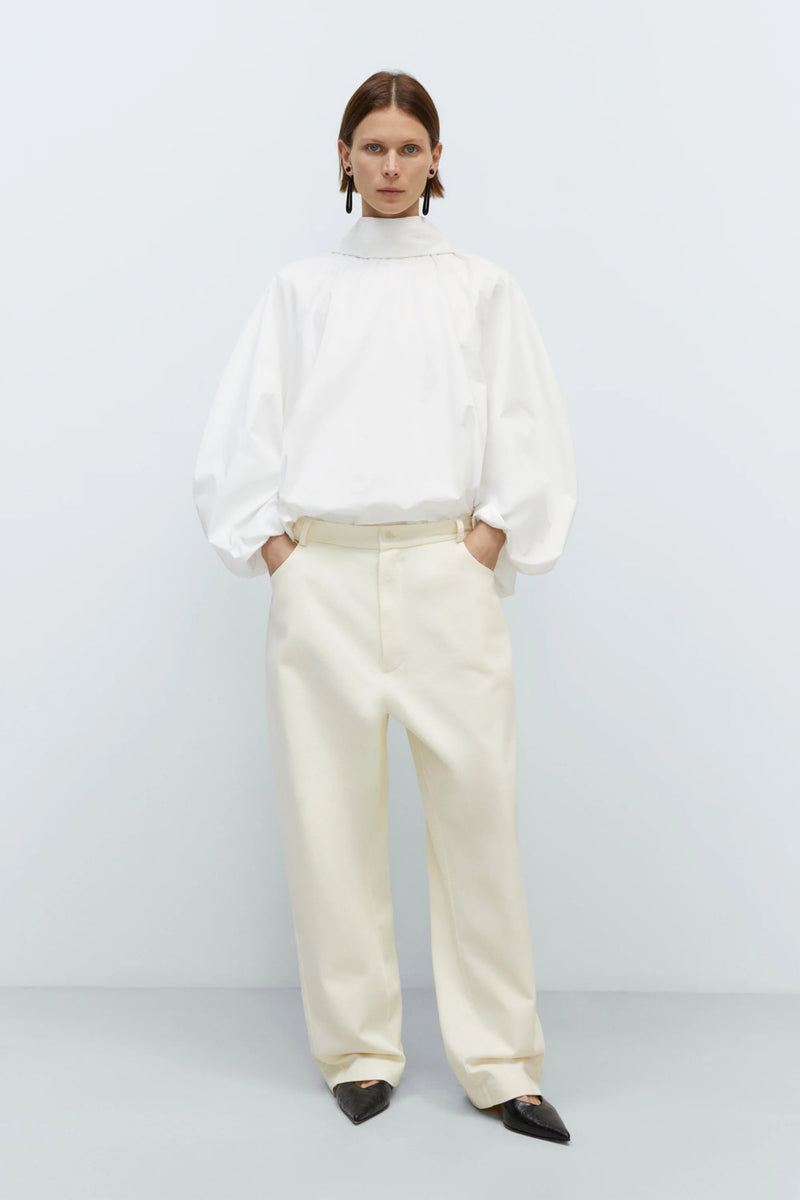 Pantalón cotton straight pants