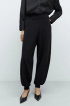 Pantalón flecked cotton pants