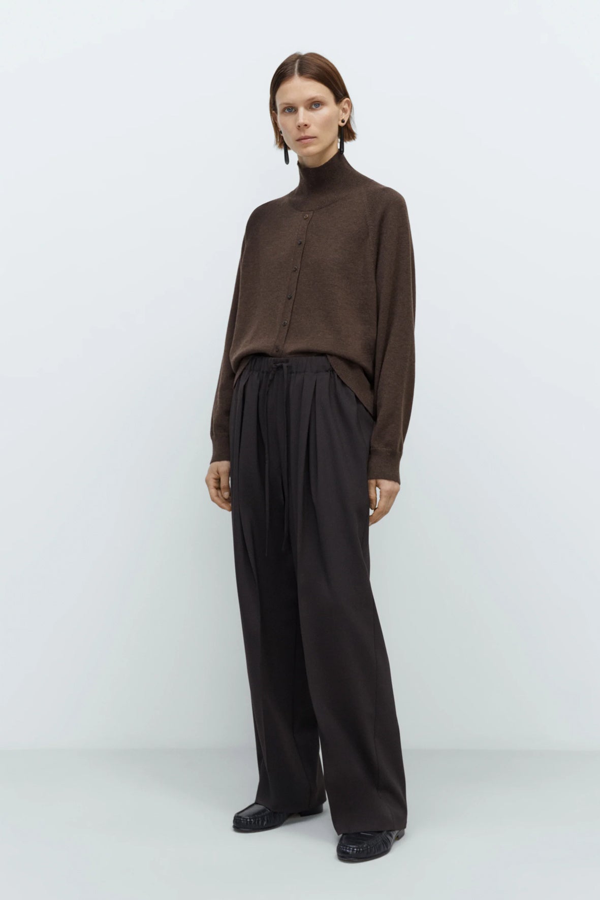 Pantalón pleated relaxed pants
