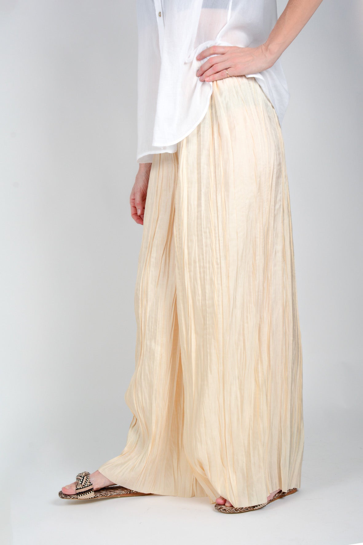 Pantalón plisado