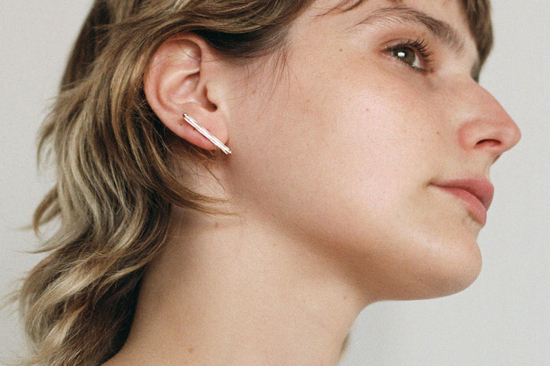 Pendientes Iridescent barrita