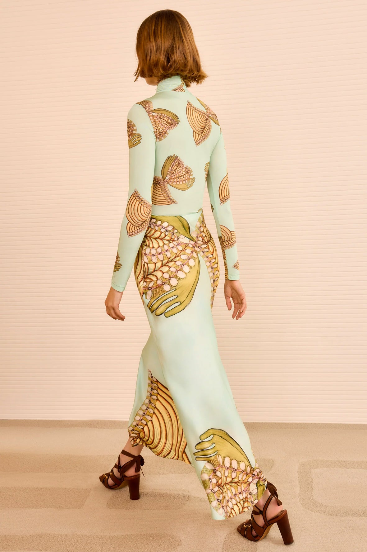 Falda silk 100% tubo