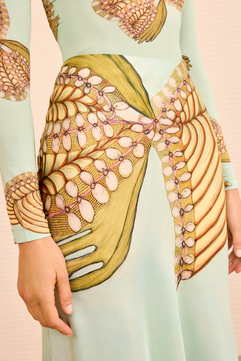 Falda silk 100% tubo