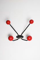4 bolas madera años 50's