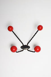 4 bolas madera años 50's