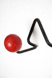 2 bolas madera años 50's