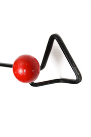 2 bolas madera años 50's