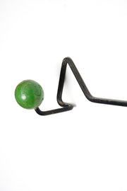 2 bolas madera años 50's
