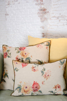 Cojines imprime flores