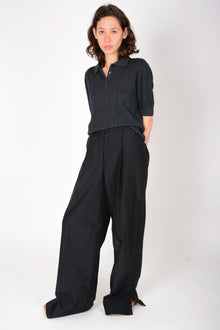 Pantalón chic taffetas high waist