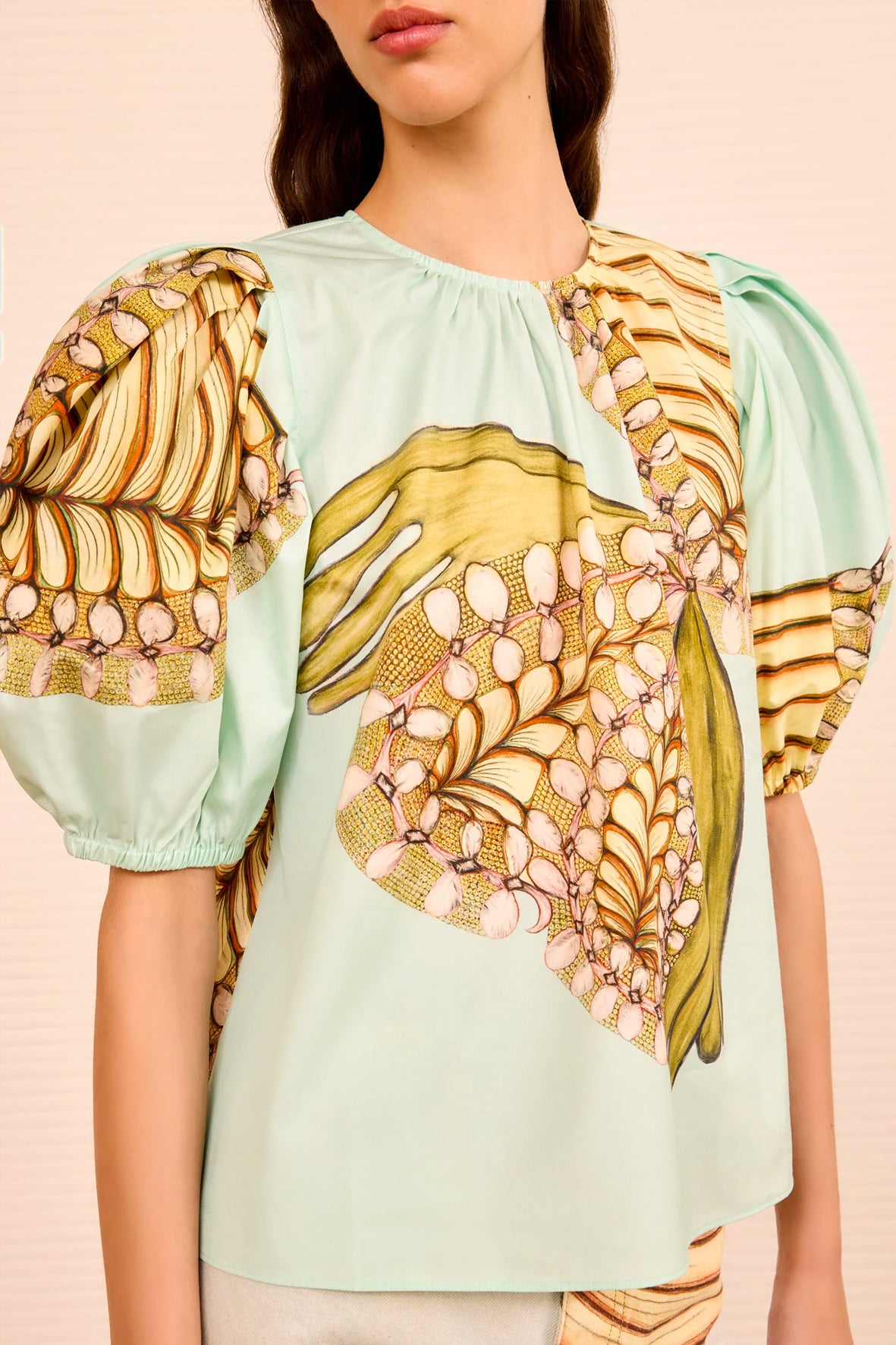 Top satín Anna Zemánková