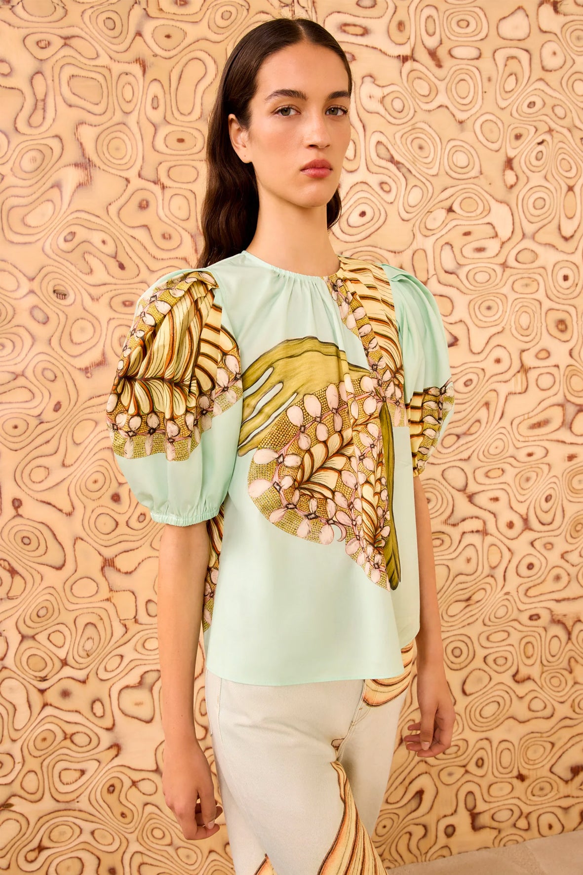 Top satín Anna Zemánková