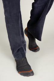Calcetines rayitas finas