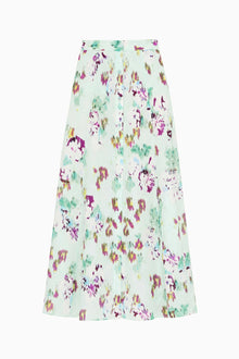 Falda summer garden botones