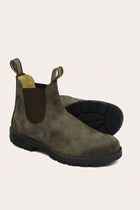 Botas piel lavada