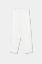 Pantalón masculine barrel satín