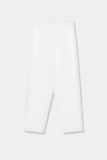 Pantalón masculine barrel satín