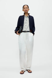 Pantalón satín masculine barrel