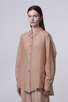 Camisa cotton/silk básica